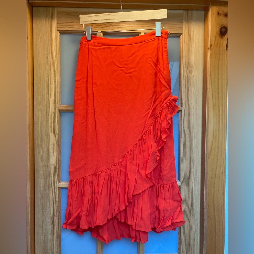H&M Ruffled Wrap Skirt